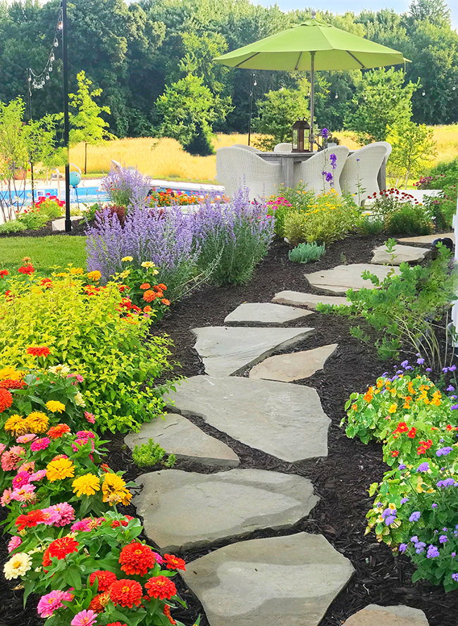 3 Perfect Places to Plant a Perennial Garden - Plaids and Poppies