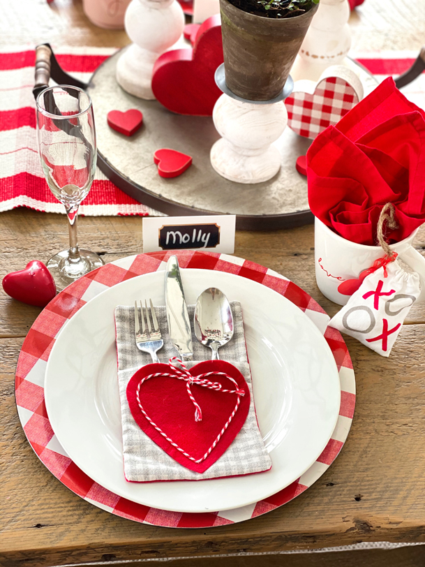 Decorating Ideas for a Galentine\'s Day Brunch - Plaids and Poppies