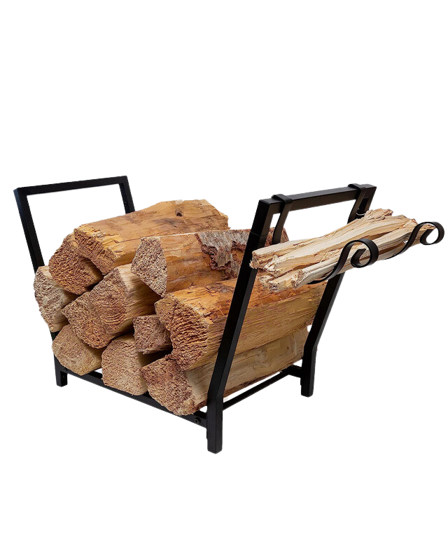 fire wood indoor outdoor log holder decor organizer