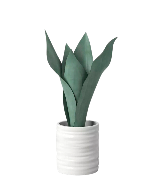 Small Artificial Snake Plant in Pot - Threshold